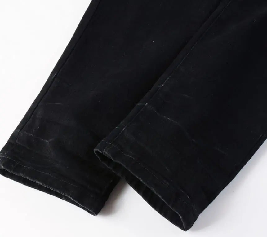 Black flash jeans Driply