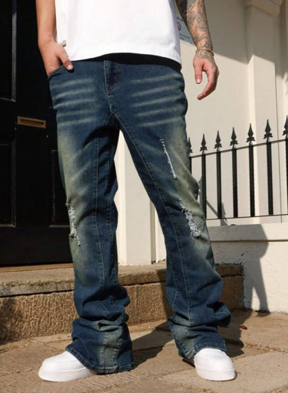 BLUDARK- denim flare Driply