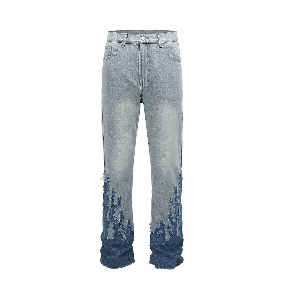 Blue fire – DENIM FLARE Driply