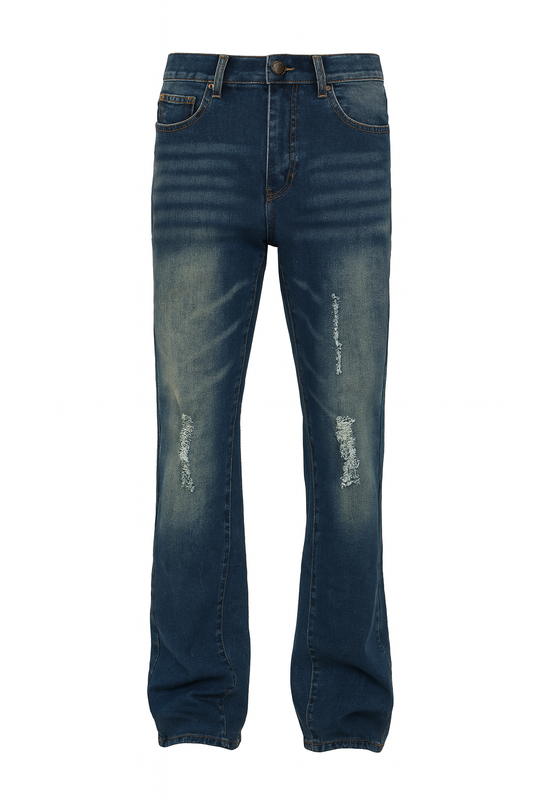BLUDARK- denim flare Driply