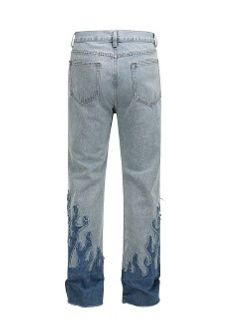 Blue fire – DENIM FLARE Driply