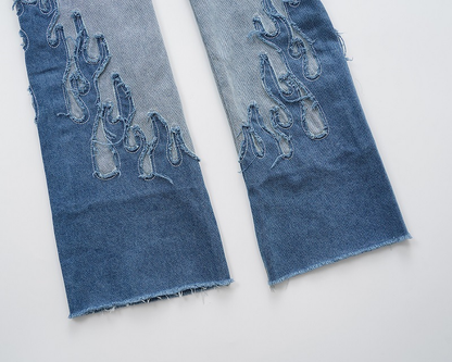 Blue fire – DENIM FLARE Driply