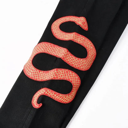 Red snaked jeans ★LIMITED EDITION★ Driply