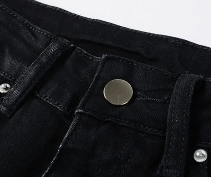 Black flash jeans Driply