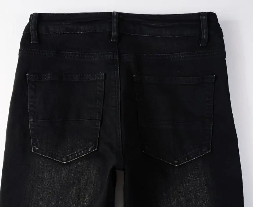 Black flash jeans Driply