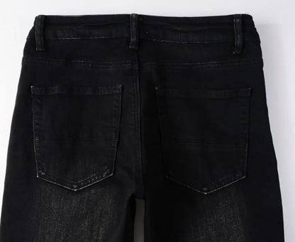 Black flash jeans Driply