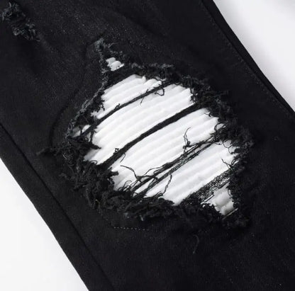 Black flash jeans Driply