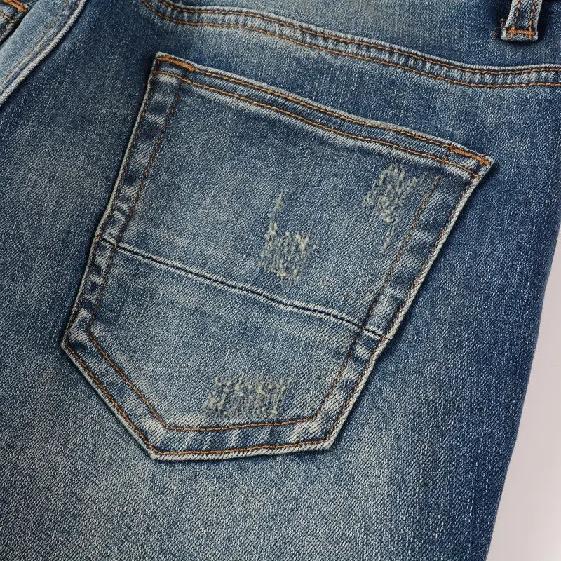 Black Patch Jeans Driply