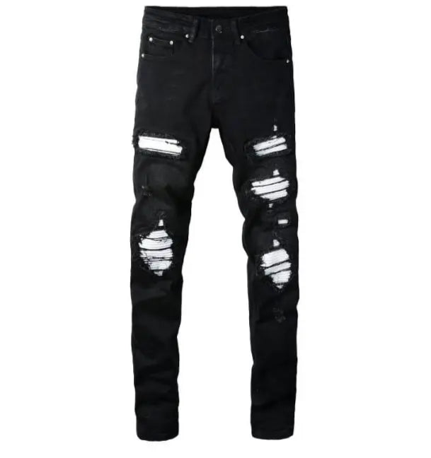Black flash jeans Driply