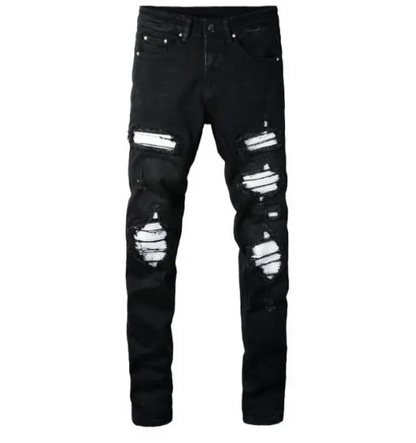 Black flash jeans Driply